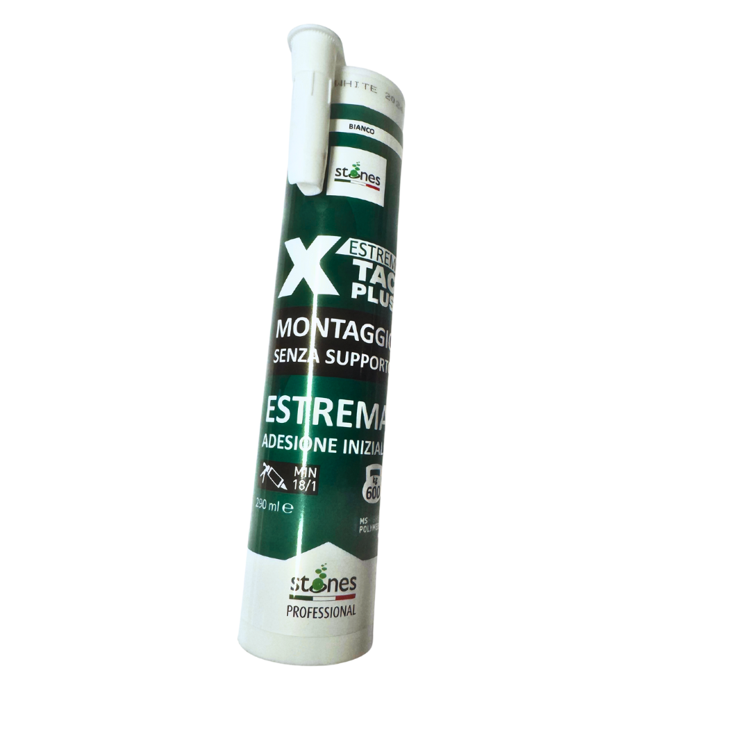 Silicone X Tac Plus Estremo bianco montaggio senza supporto