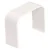 Giunto coperchio pvc 90x65mm bianco Vecamco