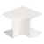 Angolo interno 90 gradi pvc 65 x 50 mm bianco