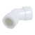 Curva 45 gradi diametro 20 FF PVC bianco Vecamco