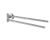 Portasalviette snodato cromo Forum 3600 INDA