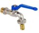 Rubinetto portagomma per canna acqua ed irrigazione ecologico a sfera – 3/4″