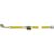 Tubo flessibile mm 1500 con valvola finale giallo TF-1500-5/16D-5/16-45-Y-VF – 5/16 x 5/16 – 45° SAE Core Equipment